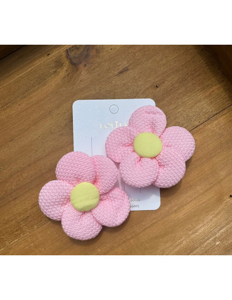 Spinki do włosów dla dziewczynki Kwiatki XXL Lolita Acc. Zestaw 2 sztuki