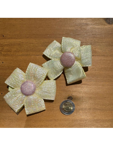 Spinki do włosów dla dziewczynki Kwiatki XXL...