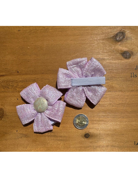 Spinki do włosów dla dziewczynki Kwiatki XXL Lolita Acc. Zestaw 2 sztuki