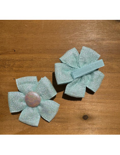 Spinki do włosów dla dziewczynki Kwiatki XXL Lolita Acc.... 2