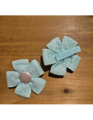 Spinki do włosów dla dziewczynki Kwiatki XXL...