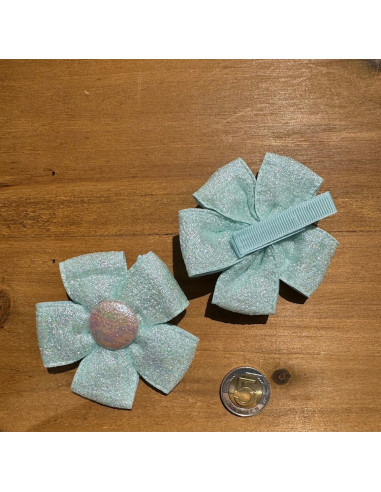 Spinki do włosów dla dziewczynki Kwiatki XXL...