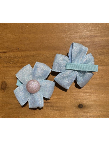 Spinki do włosów dla dziewczynki Kwiatki XXL...