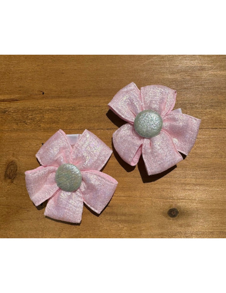 Spinki do włosów dla dziewczynki Kwiatki XXL Lolita Acc. Zestaw 2 sztuki