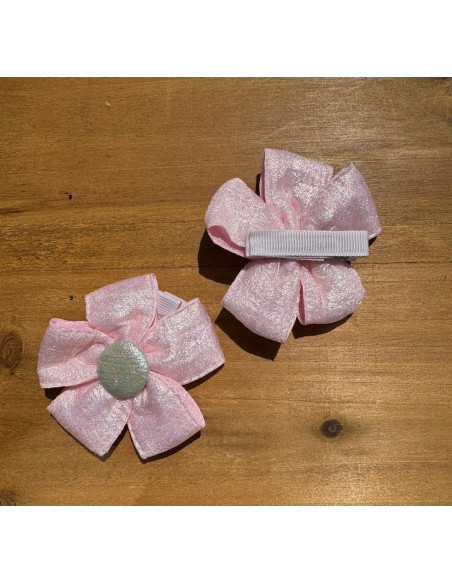 Spinki do włosów dla dziewczynki Kwiatki XXL Lolita Acc. Zestaw 2 sztuki