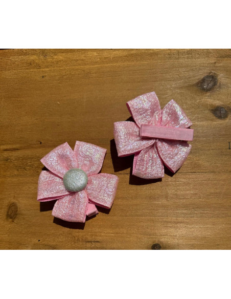 Spinki do włosów dla dziewczynki Kwiatki XXL Lolita Acc. Zestaw 2 sztuki