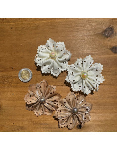 Zestaw 4 sztuki Spinki do włosów dla dziewczynki Kwiatki... 2