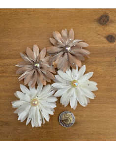 Zestaw 4 sztuki Spinki do włosów dla dziewczynki Kwiatki... 2