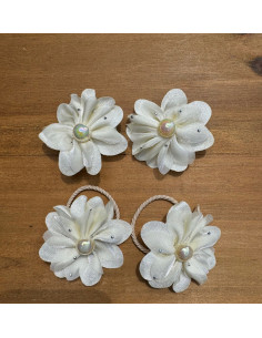 Zestaw 4 sztuki Gumki i spinki do włosów dla dziewczynki...