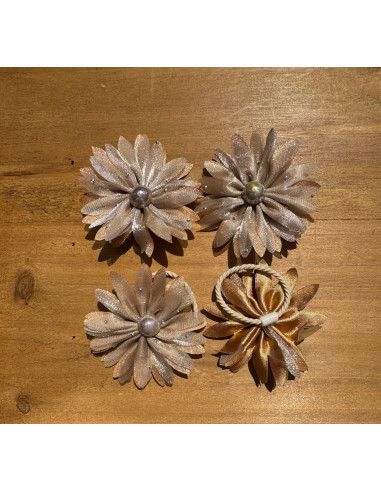 Zestaw 4 sztuki Gumki i spinki do włosów dla...