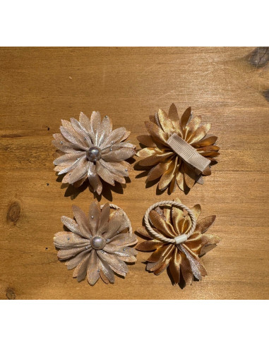 Zestaw 4 sztuki Gumki i spinki do włosów dla...