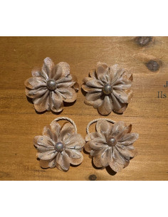 Zestaw 4 sztuki Gumki i spinki do włosów dla dziewczynki...