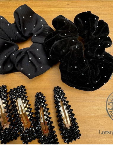 ZESTAW PREZENTOWY WIECZOROWY ozdób do włosów...