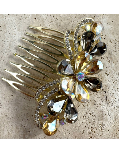 GRZEBIEŃ wsuwany do włosów wtykowy ozdobny...