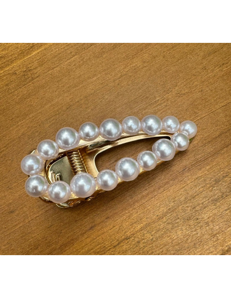 Spinki do włosów Z PEREŁKAMI PERŁY Lolita Accessories 2 sztuki Wieczorowe