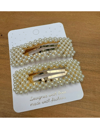 Spinki do włosów z perełkami Lolita Accessories...