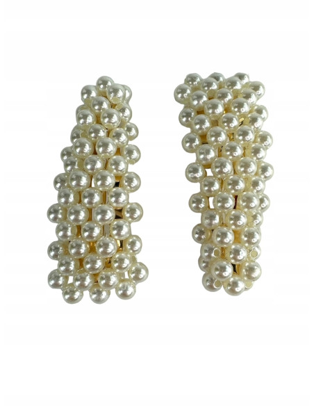 Spinki do włosów z perełkami Lolita Accessories 2 sztuki Wieczorowe