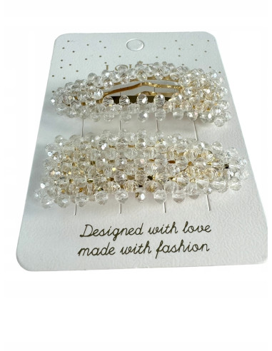 Spinki do włosów z kryształkami Lolita...