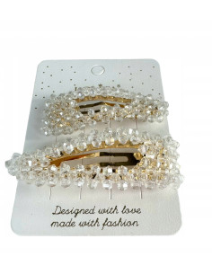 Spinki do włosów z kryształkami Lolita Accessories 2...