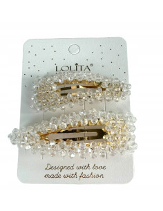 Spinki do włosów z kryształkami Lolita Accessories 2... 2