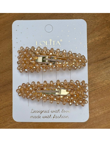 Spinki do włosów kryształki Lolita Accessories...