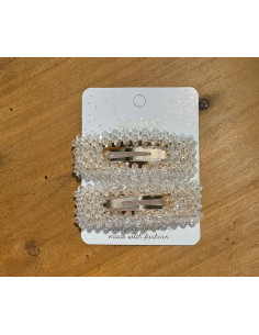 Spinki do włosów kryształki Lolita Accessories 2 sztuki...