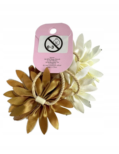 Gumki do włosów dla dziewczynki Kwiatki Lolita...