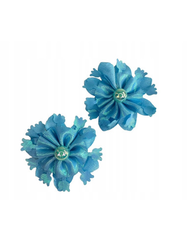 Spinki do włosów dla dziewczynki Kwiatki XL...