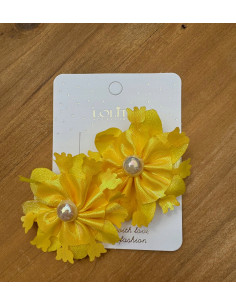 Spinki do włosów dla dziewczynki Kwiatki XL Lolita Acc....