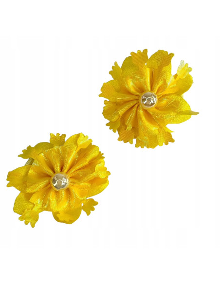 Spinki do włosów dla dziewczynki Kwiatki XL Lolita Acc. Zestaw 2 sztuki