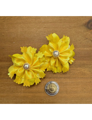 Spinki do włosów dla dziewczynki Kwiatki XL...