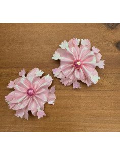 Spinki do włosów dla dziewczynki Kwiatki XL Lolita Acc....