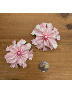 Spinki do włosów dla dziewczynki Kwiatki XL Lolita Acc.... 2