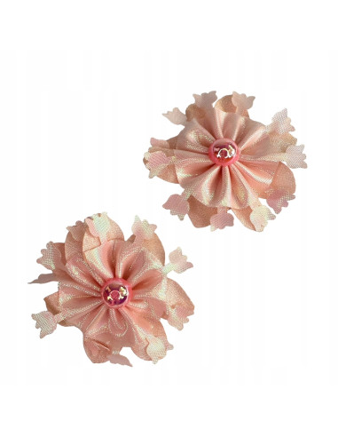 Spinki do włosów dla dziewczynki Kwiatki XL...