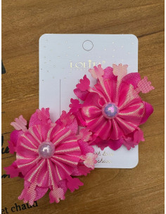 Spinki do włosów dla dziewczynki Kwiatki XL Lolita Acc....