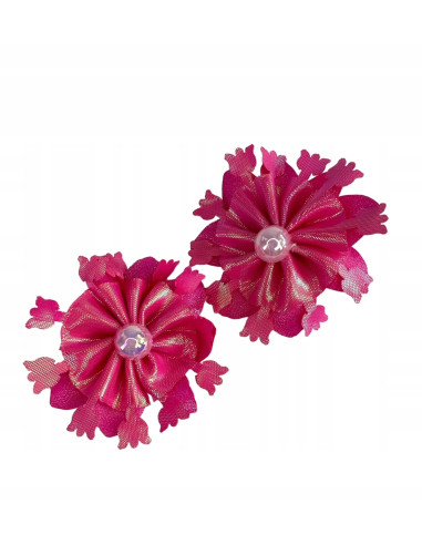 Spinki do włosów dla dziewczynki Kwiatki XL...