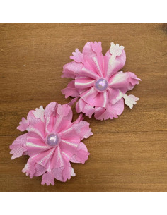 Spinki do włosów dla dziewczynki Kwiatki XL Lolita Acc....