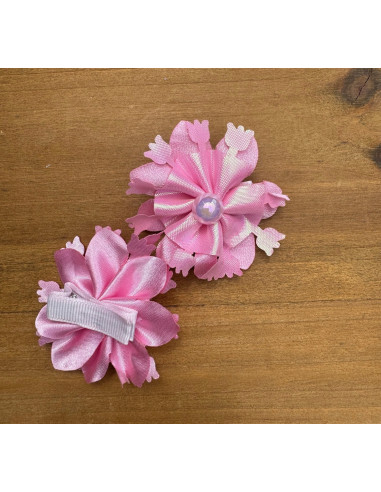 Spinki do włosów dla dziewczynki Kwiatki XL...