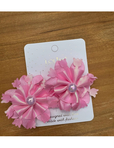 Spinki do włosów dla dziewczynki Kwiatki XL...