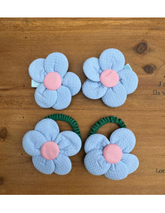 Zestaw 4 sztuki Gumki i spinki do włosów dla dziewczynki...