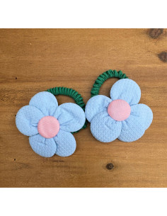 Gumki do włosów dla dziewczynki Kwiatki XXL Lolita Acc....