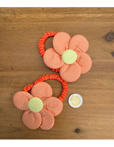 Gumki do włosów dla dziewczynki Kwiatki XXL...