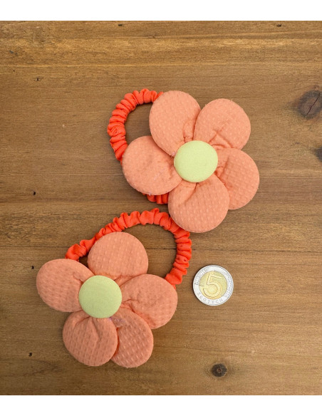 Gumki do włosów dla dziewczynki Kwiatki XXL Lolita Acc. Zestaw 2 sztuki