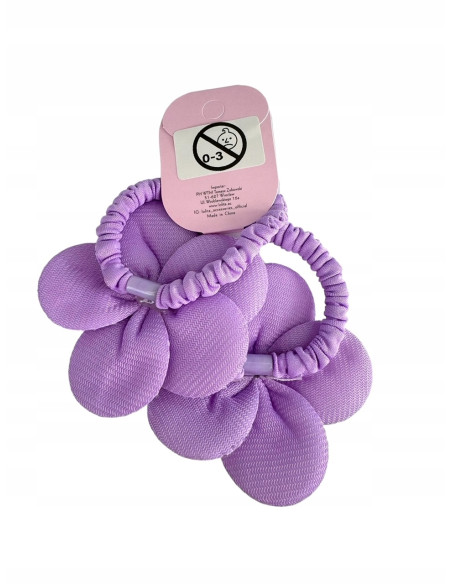 Gumki do włosów dla dziewczynki Kwiatki XXL Lolita Acc. Zestaw 2 sztuki
