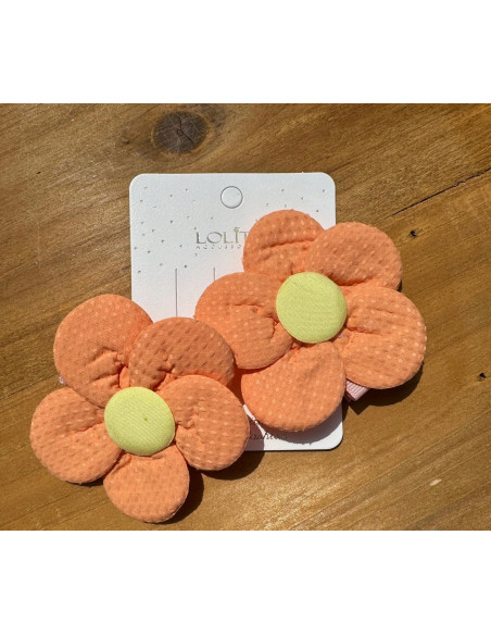 Spinki do włosów dla dziewczynki Kwiatki XXL Lolita Acc. Zestaw 2 sztuki