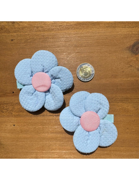 Spinki do włosów dla dziewczynki Kwiatki XXL Lolita Acc. Zestaw 2 sztuki