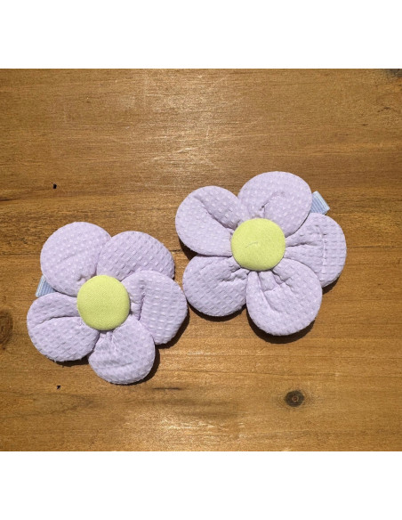 Spinki do włosów dla dziewczynki Kwiatki XXL Lolita Acc. Zestaw 2 sztuki