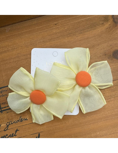 Spinki do włosów dla dziewczynki Kwiatki...