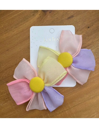 Spinki do włosów dla dziewczynki Kwiatki...