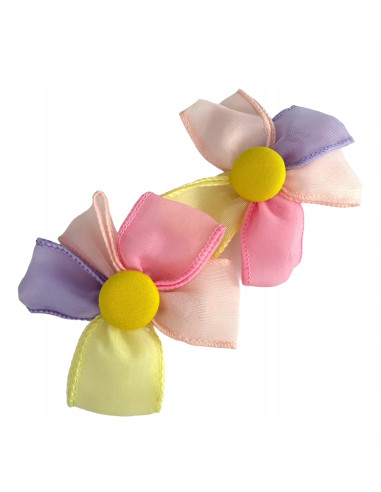 Spinki do włosów dla dziewczynki Kwiatki...
